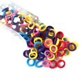 thumbnail image 1 of 100 Pcs Élastiques pour Queue de Cheval Sans Pli Bandes pour Cheveux Élastiques pour Queue de Cheval, 1 of 10