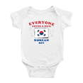 thumbnail image 1 of Everyone Loves a Nice Korean Boy Baby Bodysuit Baby Bodysuits, 1 of 5