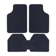 thumbnail image 1 of DYNWAVECA 5Pcs Automotive Floor Mats Auto Foot Pad Protector Easy to Install Front and Rear Mats for Automobile Truck Attachments Black, 1 of 9