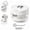 White, variant on 3 in 1 Retainer Cleaner Case Denture Bath Case No-Leak Retainer Case with Lid Denture Container Cups for Soaking Full & Partial Dentures for Home Travel