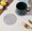 X, variant on Nordic Round Yarn Coasters - 4 Pack Non-Slip Waterproof Insulated Mats for Tea and Coffee