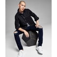 thumbnail image 2 of And Now This BLACK Men's Twill Overshirt, US Small, 2 of 3
