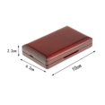 thumbnail image 3 of Solid Wood Reed Case Wooden Holder Box for Tenor/Alto/Soprano Sax 2pcs Reeds, 3 of 5