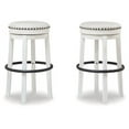 thumbnail image 4 of Signature Design by Ashley Casual Valebeck Bar Height Stool, White/Black, 4 of 5