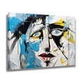 thumbnail image 2 of Abstract Art Modern Decorative Painting Face Framed Canvas Poster Bedroom Decor Sports Landscape Office Room Decor Gift,Frame-style,08x12inch(20x30cm), 2 of 8
