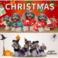thumbnail image 3 of Nvzi Ropa divertida para perros, edición navideña para mascotas, disfraces para perros, ropa para fiestas de mascotas (A27, XL), 3 of 3