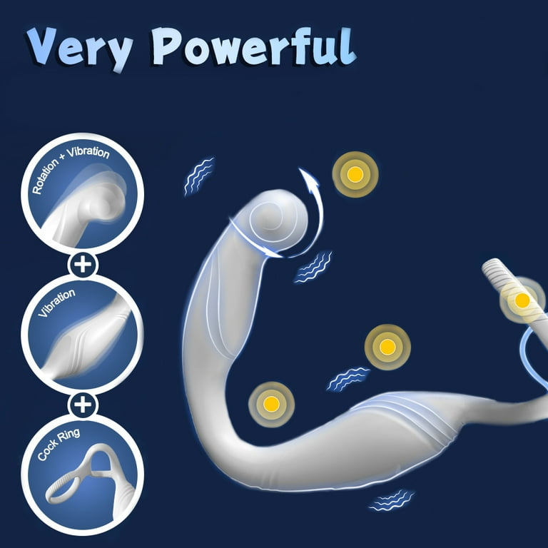 Xbonp Prostate Massager Anal Vibrator for Men, Anal Toys with 9 Vibrating & 9 Rotation Settings - Walmart.com Xbonp Prostate Massager Anal Vibrator for Men, Anal Toys with 9 Vibrating & 9 Rotation Settings - Walmart.com