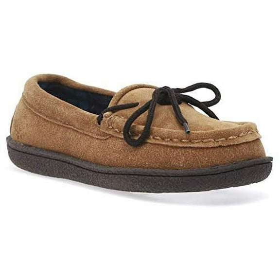 Staheekum Eden Flannel Slipper, Wheat, 6