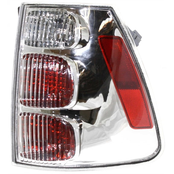 Tail Light Compatible With 2005-2009 Chevrolet Equinox Left Driver With bulb(s)