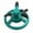 Green, variant on chaungfeng 360° Round Base Lawn Sprinkler - Adjustable Rotating Sprinkler for Yard, Garden Irrigation with Water- 2 Spray Modes, for Large Areas Sprinkler Watering
