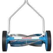 American Lawn Mower Company 2204-14 14-Inch 4-Blade Push Reel Lawn Mower, Blue