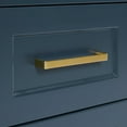 thumbnail image 3 of Ariel Taylor 49 In. Oval Sink Vanity With White Quartz Countertop In Midnight Blue, 3 of 10