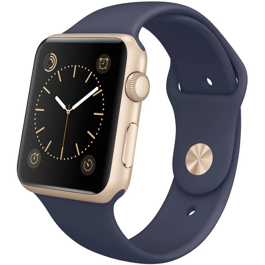apple watch series 2 gold midnight blue