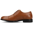 thumbnail image 2 of Vance Mens Alec Comfort Cap-toe Flexible Oxford Dress Shoe, Widths Available, 2 of 9