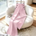 thumbnail image 3 of Yifymode Womens Striped Wide Leg Palazzo Pants High Waisted Elastic Casual Lounge Trousers with Pockets,Red XL, 3 of 4