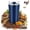 Blue, variant on Household Superfine Grinder - Multi-Grain Blending & Powdering Machine, Electric Coffee Bean & Spice Grinder with Stainless Steel Blades,One-Touch Portable Grinder for Bean Spices Herb and Tea