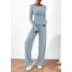 thumbnail image 4 of Conjunto de Mujer para Estar en Casa PRETTYGARDEN Top Asimétrico y Pantalones M, 4 of 8