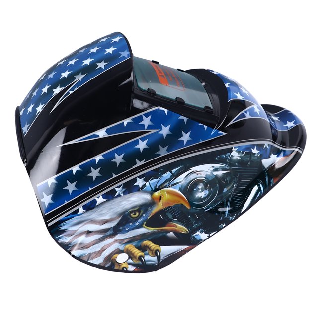 Solar Powered Auto Darkening Welding Helmet, Accurate Wide Shade Range Infrared Convenient Auto Darkening Welding Helmet For Various Headband Sizes