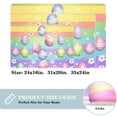 thumbnail image 2 of Easter Polyester Non-Slip Machine Washable Bath Rug Indoor Rug Door Carpet, 2 of 6