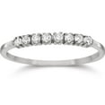 thumbnail image 1 of 1/5ct Diamond Wedding Ring 14K White Gold, 1 of 2