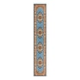thumbnail image 3 of Unique Loom Reza Collection Area Rug - Washington (3' 1" x 16' 5" Runner Light Blue/Cream), 3 of 7