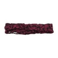 thumbnail image 5 of Unique Bargains 1 Pc Headband Lotus Wide Lace Hairband for Women Purple Red, 5 of 5