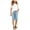 Sky Blue, variant on Gubotare Girls Casual Bermuda Shorts Kids Knee Length High Waisted Summer Shorts Comfy Drawstring Short Pants with Pockets (Black,Size 12-13 Years)