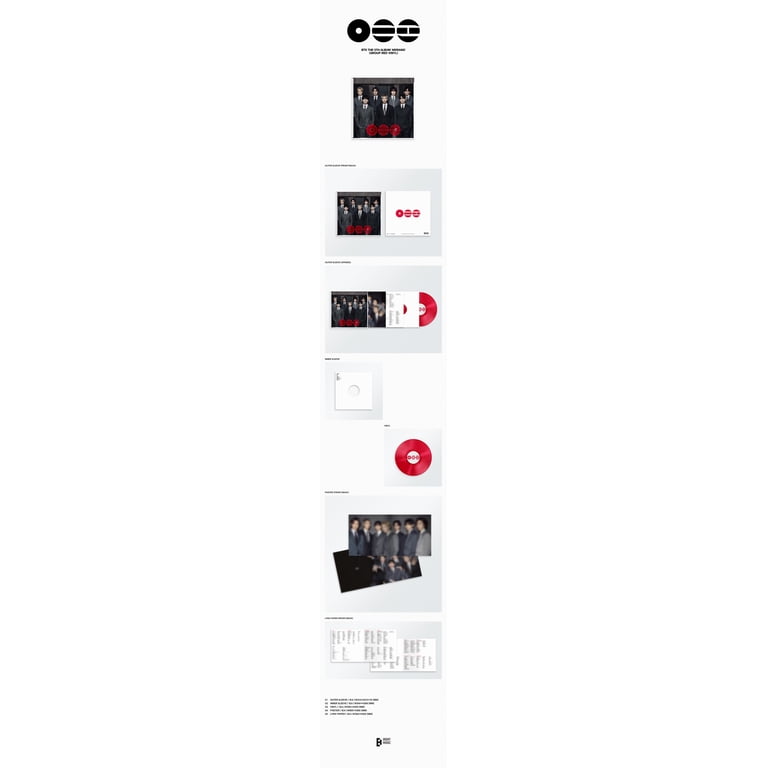 BTS - [ARIRANG] 5th Album STANDARD VINYL GROUP RED Version