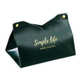 thumbnail image 2 of JilgTeok Leather Tissue Box Cover, Triangular Foldable Tissue Box - Modern Decorative Storage Box For Living Room, Bedroom, Car, Office, Gift Ideas,Suitable for everyone, 2 of 9