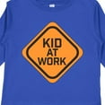 thumbnail image 4 of Inktastic Kid at Work Construction Sign Boys or Girls Long Sleeve Toddler T-Shirt, 4 of 5
