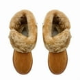 thumbnail image 4 of Winter Snow Boots for Girls Boys, Soft Comfy Warm Faux Fur Lined Kids Ankle Boots Slip On Fuzzy Short Boot, 4 of 6