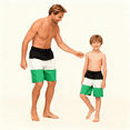 thumbnail image 4 of Mommy and Me Bathing Suits Family Matching Swimsuit Dad and Me Swim Trunks Tankini Swimwear, 4 of 5
