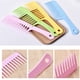 thumbnail image 3 of peines de dientes anchos para cabello rizado, cepillo grande para desenredar el cabello mojado para mujeres y niñas, 3 of 4