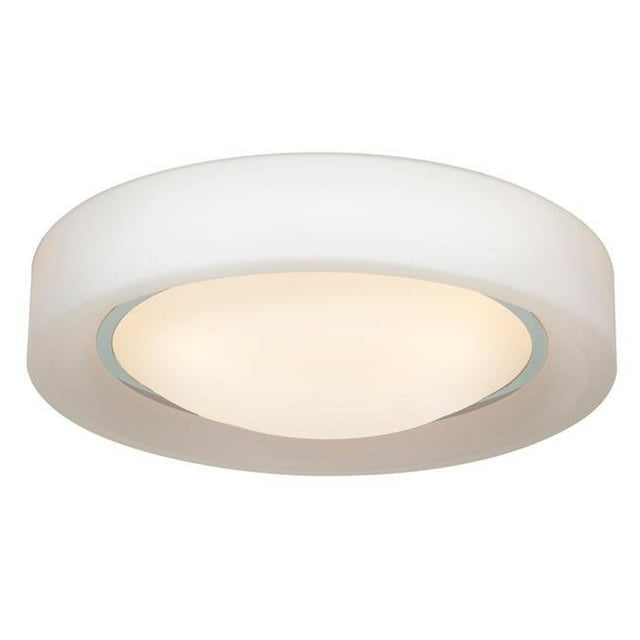 20682-CH-OPL Splash 3 Lumière Chrome Encastrée Plafonnier Incandescent