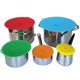 thumbnail image 3 of Tapa de cuenco de silicona para microondas de 5 piezas, tapa de olla de cocina, tapa de silicona para envasado de alimentos, herramientas de cocina, utensilios de cocina Zhivalor 2029303-1, 3 of 4