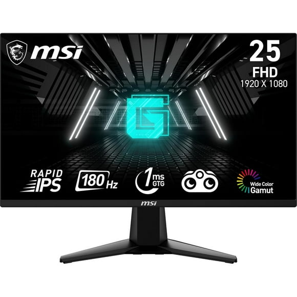 Monitor Gamer MSI Negro Rapid IPS 180 Hz 1ms GTG