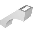 thumbnail image 5 of Ekena Millwork 3"W x 8"D x 8"H Westlake Architectural Grade PVC Knee Brace, 5 of 6