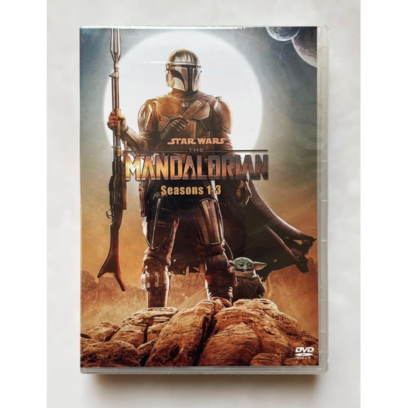 The MANDALORIAN: The Complete Season 1 -3 (DVD, 2023, 9-Disc Set) 1,2,3