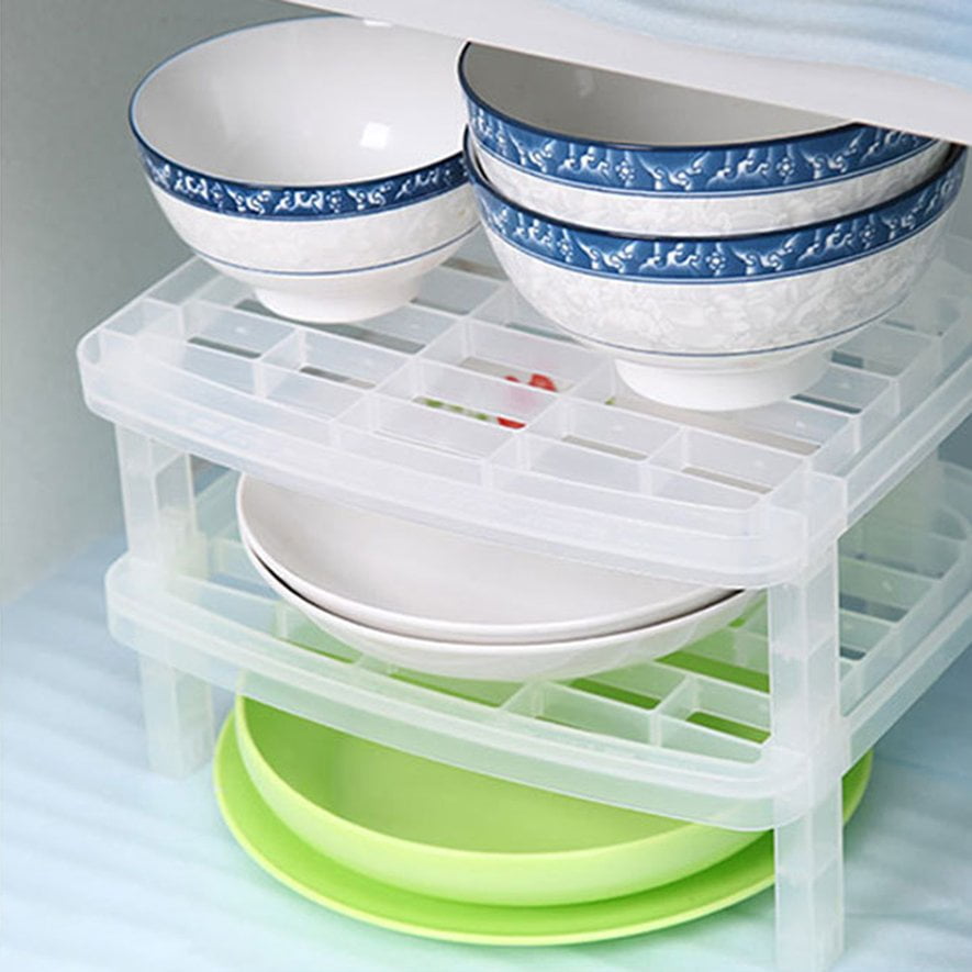 Dish Plate Storage Organizer Antibacterial Vertical Dish Rack