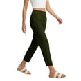 thumbnail image 6 of CHUMUD High Waist Workout Yoga Pants for Women Petite Stretchy Office Work Slim Pants Summer Casual, 6 of 6