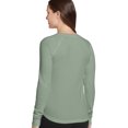 thumbnail image 2 of Jockey Women's Long Sleeve Waffle Henley, 2 of 2