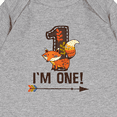 thumbnail image 3 of Inktastic 1st Birthday Fox 1 Year Old Baby Romper Coveralls, 3 of 4