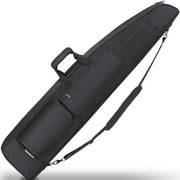 HUNTSEN Rifle Bag Soft Outdoor Tactical Cases 0.7in Padded Bag with Adjustable Shoulder Strap 44inch