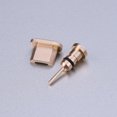 thumbnail image 1 of CATIEBYE 2Ud Tapas De Aluminio Doradas Para Puerto Micro USB Y Jack Auriculares, 1 of 5