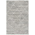 thumbnail image 2 of SAFAVIEH Kenya Rubye Diamond Area Rug, Gray/Ivory, 3' x 5', 2 of 8