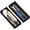 Black, variant on Kitchen Drawer Organizer Bins, Black Bamboo Drawer Organizer Stackable for Silverware, Utensils, Cutlery, Flatware, Junk Drawer, Dresser, Bathroom, 9" x 3" x 2.5" (Set of 2)