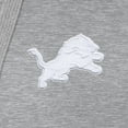 thumbnail image 4 of Women's Antigua  Heather Gray Detroit Lions Victory Pullover Hoodie, 4 of 4
