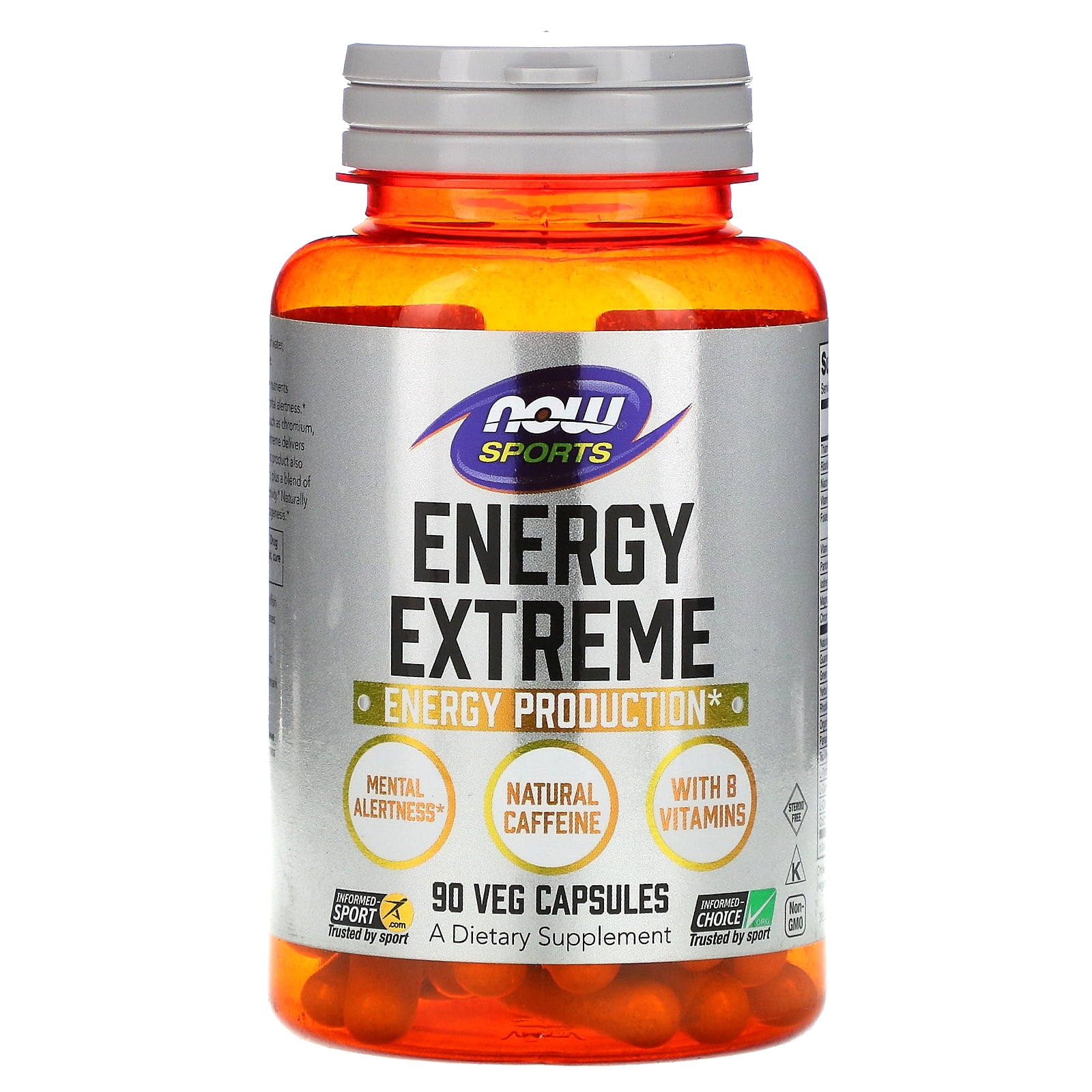 Now Foods Sports, Energy Extreme, 90 Veg Capsules