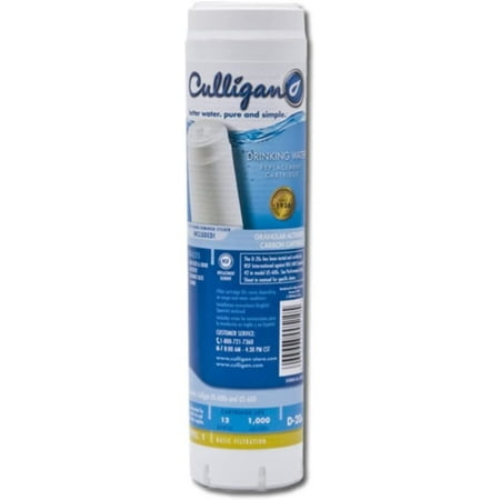 

Culligan D20 Undersink Replacement Water Filter
