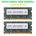 thumbnail image 5 of 2 Uds DDR2 4GB 800Mhz Laptop Ram PC2 6400 2RX8 200 SODIMM para AMD Laptop Memory, 5 of 5